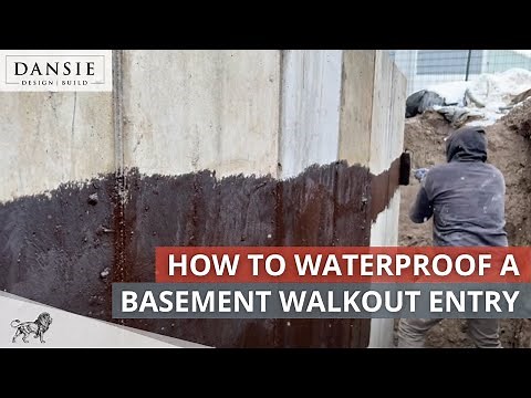 How to Waterproof a Basement Walkout Entry
