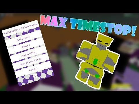 Project Jojo | Time stopping TW with MAX special! [PJJ]
