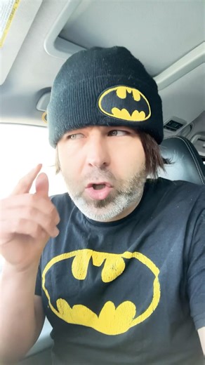 Batman’s voice glitch #funny