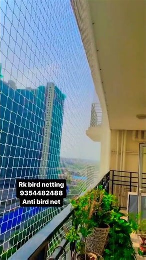 Protect Your Balcony from Pigeons | Bird Net Gurugram | Expert Balcony Bird Net Setup Before & After