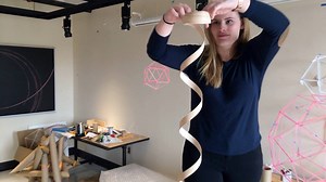 7.5K views · 153 reactions | How do you turn theoretical mathematics into art? For one thing, no one is allowed to wear shoes. Welcome to Art/Math Studio. | Smith College | Facebook