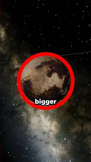 Pluto is THE BIGGEST Planet in the Universe 🤯 #universe #astronomy #space