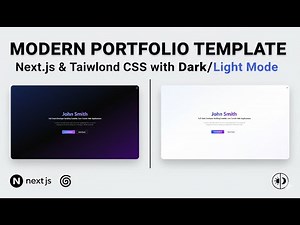 Premium Developer Portfolio Template | Next.js 14, Tailwind CSS & shadcn/ui