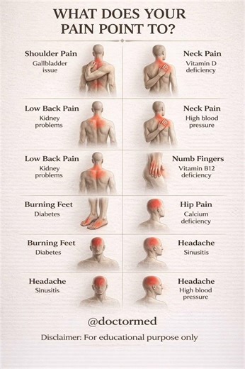 Where Does it Hurt? 10 Warning Signs Your Body is Sending You