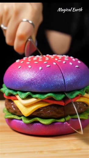 Patty Burger ASMR #trending #viral