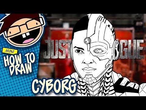 How to Draw CYBORG (Justice League) | Narrated Easy Step-by-Step Tutorial