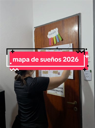 Mi mapa de sueños 2026 ya está listo ✨ No es solo un collage lindo. Es una pausa para mirarme, ordenar deseos y ponerle intención a lo que quiero construir. Si estás con ganas de armar el tuyo, en este video te comparto algunos tips. Además, te dejé una guía paso a paso para armar tu vision board en el Padlet de recursos gratuitos. 👉 Link en mi perfil. Contame ¿vas a hacer el tuyo? #visionboard #metas #objetivos