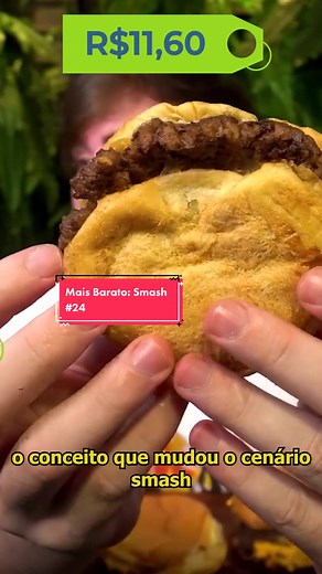 Provei o Smash mais barato do ifood #fy #viral #food #foodlover #review #reviews #sp