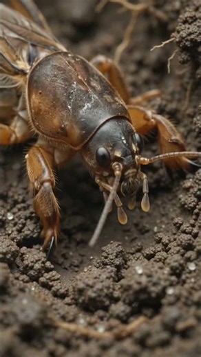 Orong-Orong Menggali Tanah dengan Kaki Sekop! 🦗⛏️