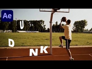 Combine Motion Tracking & Text Animation in Adobe After Effects - Beginner's Tutorial