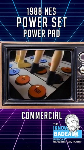1988 Nintendo Power Pad Commercial. Did you ever have a Power Pad? #PowerSet #NES #PowerPad #PlayingWithPower #RetroGaming | i Know Badeaux