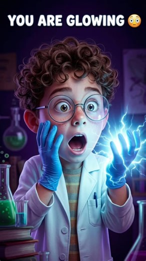 Your body is secretly glowing… and you can’t see it 👀 WeirdScience #MindBlown #ScienceFacts