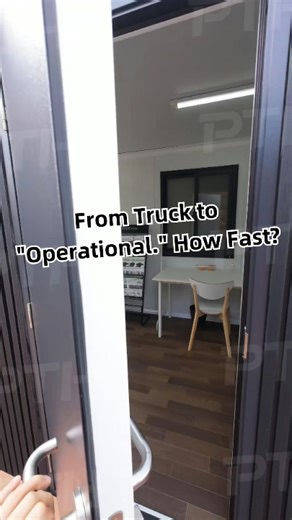 This one-shot walkthrough is the definition of "Plug-and-Play." It arrives on your site 100% complete. Your workflow on-site is: Crane → Land → Connect Services → Use Immediately. Your project doesn't have to wait. #ModularConstruction #B2BSolutions #PTHHouse #SmartInfrastructure #CorporatePartnerships #PTHQuality #fastinstallationhouse #flatpackconstruction #offsitecamp #miningcamp #FunctionalSpaces #ContainerLiving #CustomHomes #PTHHouse #MultifunctionalSpaces #foryou | Prefab House Pth