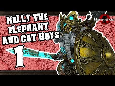 Tigermen & Elephant People in Total War: Warhammer 3 Immortal Empires #1