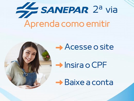 Sanepar 2 via simplificada   Consultar Débitos