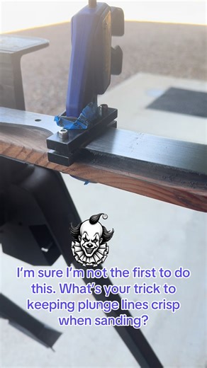 Sanding Hack for Crisp Plunge Lines in Knifemaking