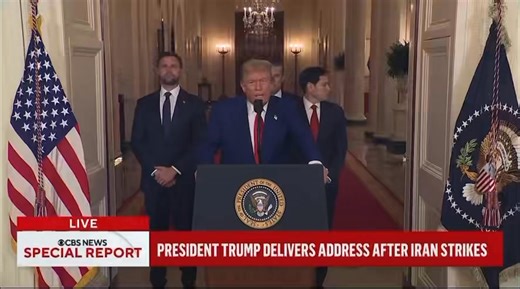 Here is the president’s full address in case you missed it - detailing the US bombing over Iran. | Amy Wood