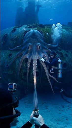 Epic Spearfishing Adventure #fishing #deepblue #deepsea #spearfishing #speargun #extremefishing