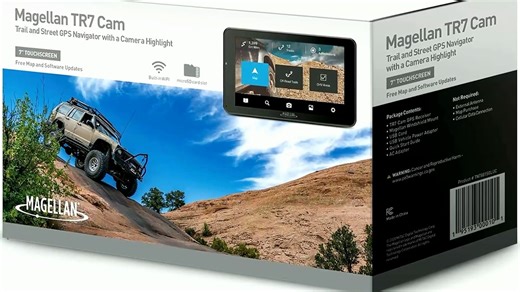 Magellan TR7 GPS Navigator Review: Trail & Street Navigation with Camera