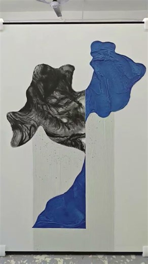 Minimalist & High-End Abstract Hand-Painting