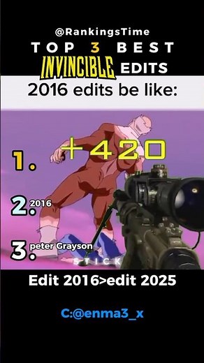 Ranking The Best unexpected Invisible Edits part 2