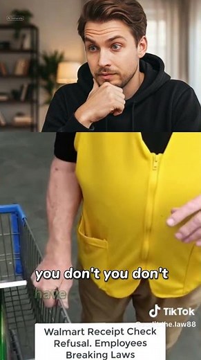 Walmart Receipt check refusal