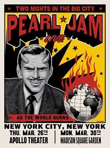 Check out the posters for the postponed 2020 North American tour. Posters will be available soon. | Pearl Jam