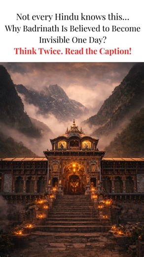 Kashish Sharma on Instagram: "According to ancient Hindu scriptures and long-preserved Himalayan oral traditions, Badrinath and Kedarnath are not meant to be destroyed. Instead, they are believed to withdraw from the human world at the peak of Kali Yuga, when dharma declines beyond repair. The Prophecy Texts traditionally associated with the Sanat Kumara Samhita and the Skanda Purana (Kedar Khanda / Badri Kshetra Mahatmya) describe specific signs that will mark this transition. The first sign ap