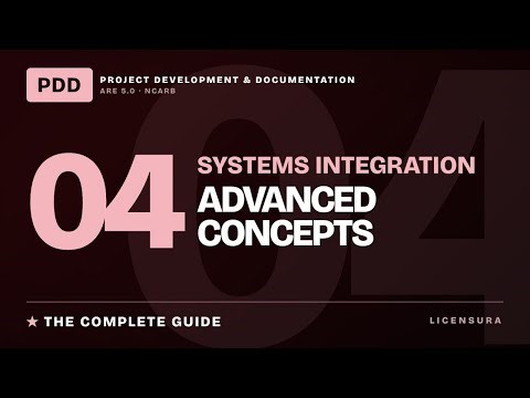 Systems Integration Advanced: Complete Guide | ARE 5.0 PDD Module 4 Advanced | NCARB Exam Prep