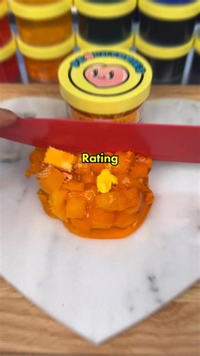 These ratings are really getting hyper specific 😵‍💫 Peachybbies.com restocks Friday at 7pm EST! ✨🎉 | Peachybbies Slime Shop