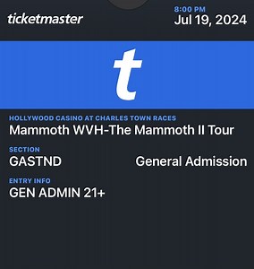 Concert History of Hollywood Casino At Charles Town Races Charles Town, West Virginia, United States  | Concert Archives