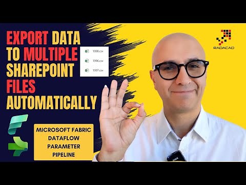 Export Data to Multiple SharePoint files using Microsoft Fabric Dataflow Parameter Pipeline