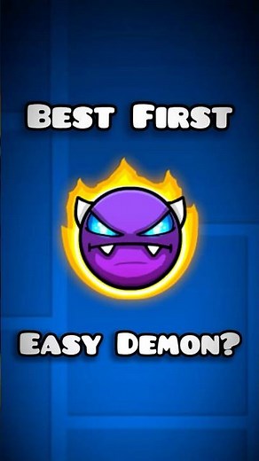 The BEST First Demons for Beginners! // #gd #shorts #demonlevel #geometrydash22