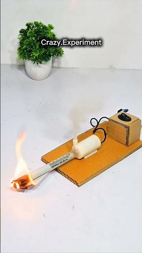 DIY Smoke Machine with Water Pump 💨 | Easy Science Project at Home 🔥 ##diy