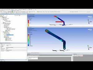 Ansys Transient Thermal - Structrual Coupling Analysis