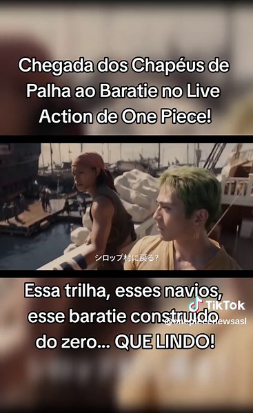 Mugiwaras Chegam ao Baratie no Live Action de One Piece
