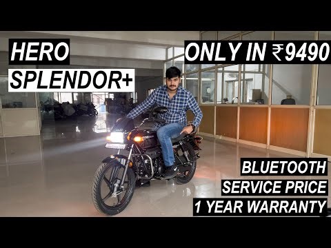 Hero Splendor+ Drum Bluetooth Review BEST Under 100cc Bike? Unbelievable Service Costs Revealed!