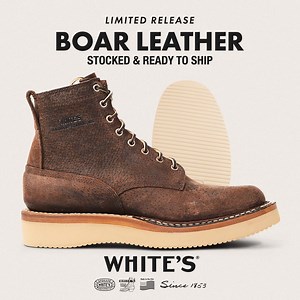 380 reactions · 66 comments | Stocked and ready to ship - a limited release of Drum Stuffed Boar. Made in USA from America’s oldest bootmaker. | White's Boots | Facebook