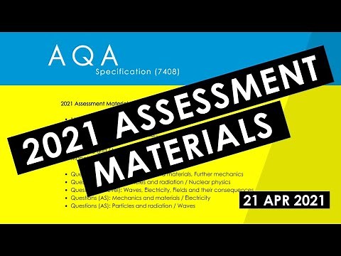 How to find the 2021 Assessment Materials - GCSE and A Level Physics