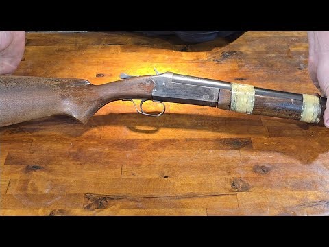 Wards Hercules Model 10 Restoration. Disassembly, stock repair, refinish.