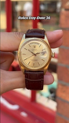 Rolex Vintage Day-Date 36 Ref. 1803 — 36mm — 18ct Yellow Gold — 1972 Men’s Watch