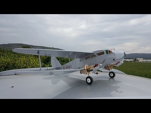 Dumas Dragon Rapide building and flight test