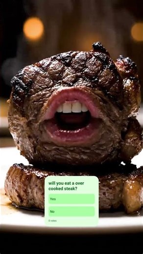 over cooked #cow #steak #food #youtubeshorts #viral #fypシ #trending