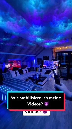 Wie stabilisiere ich mein Video? 🥶 #interiordesign #roomdecor #led #cloudceiling