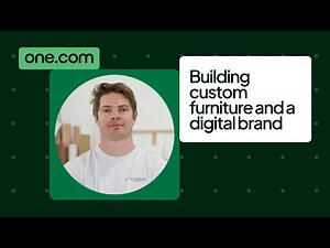 Building Custom Furniture and a Digital Brand | Daniel's Success Story