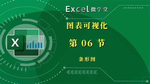 6、EXCEL条形图