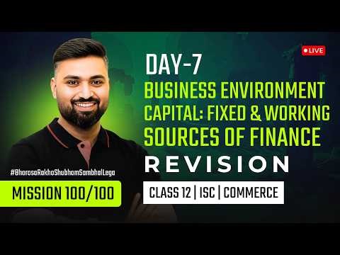 COMMERCE MARATHON DAY 7 | CLASS 12 ISC | BOARDS 2026 | Shubham Jagdish | 8112601234