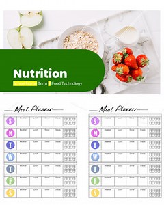 Nutrition - Food Technology Unit of Work