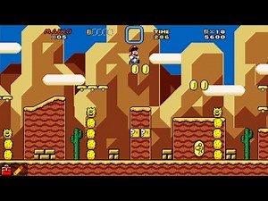 Eric's Super Mario Construct Levels: Pokey Pass