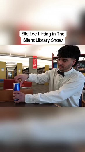 Elle Lee's Flirty Moments in The Silent Library Show